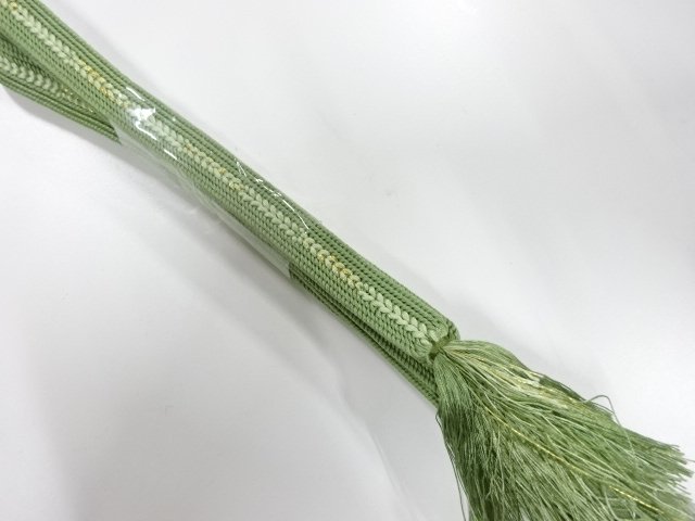 未使用品　正絹　手組帯締め